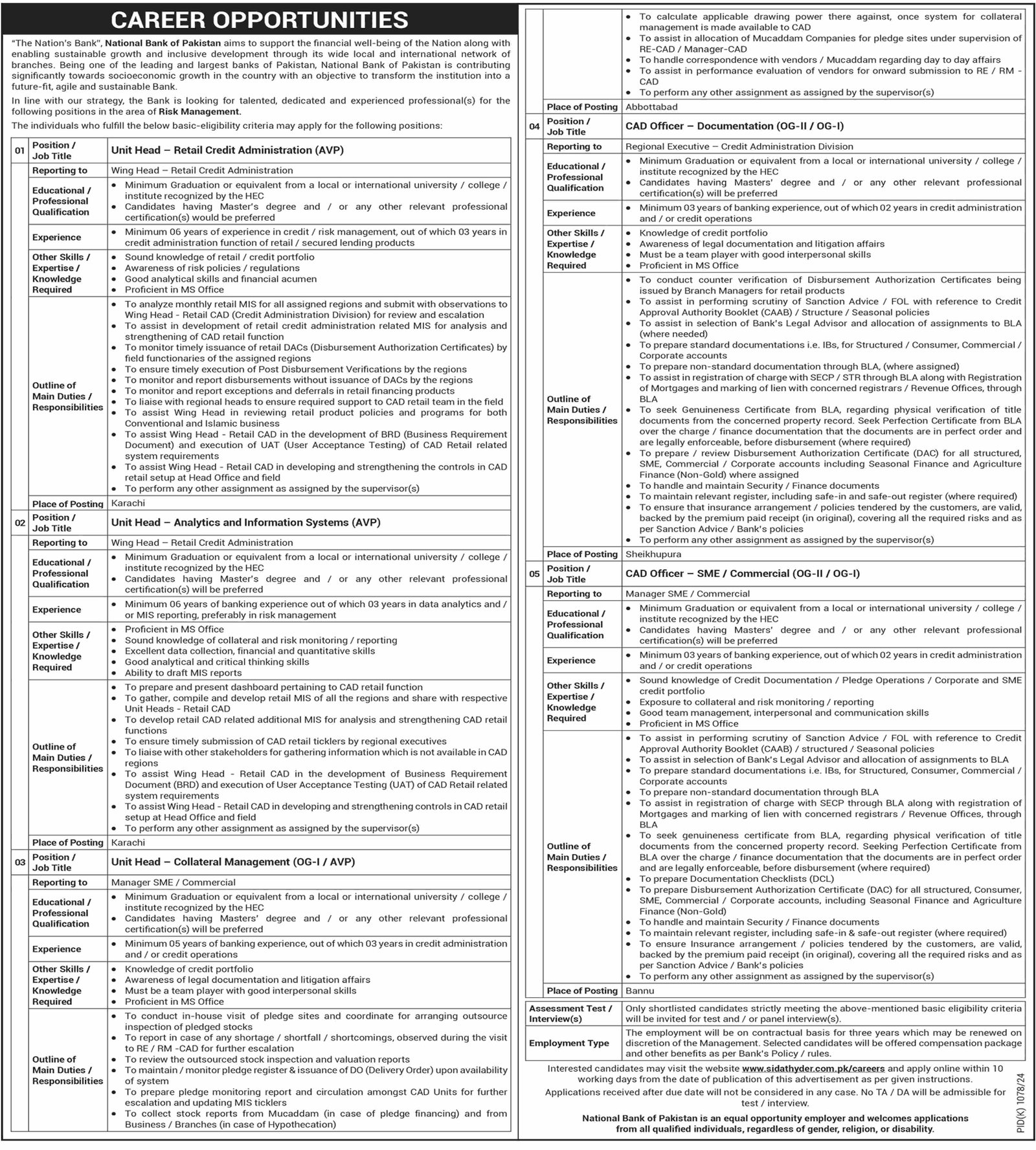 Unit Head-Analytics 